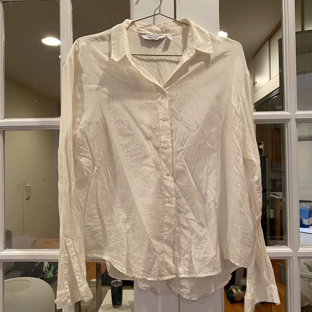 & Other Stories Silk Blend Shirt